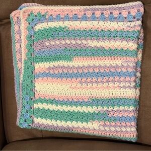 Colorful Crochet Blanket